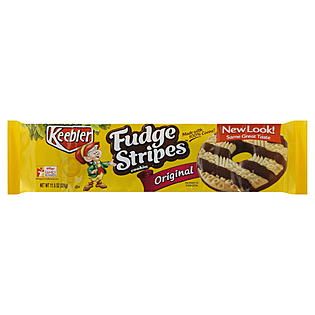 Keebler  Fudge Stripes Cookies, Original, 11.5 oz (326 g)