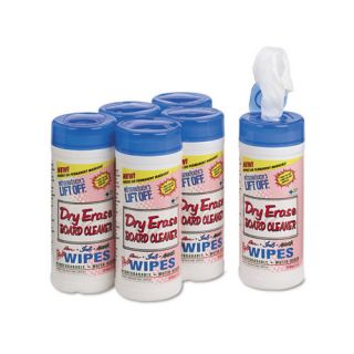 Dry Erase Cleaner Wipe, 6/Carton