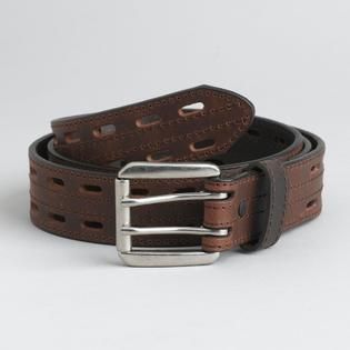Route 66 Mens Big & Tall Double Hole Belt   Clothing, Shoes & Jewelry