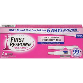 First Response Test & Confirm Pregnancy Test   Health & Wellness