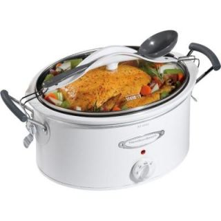 Hamilton Beach Stay or Go 6 qt. Slow Cooker with Clip Tight Lid DISCONTINUED 33163