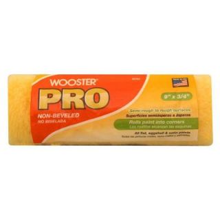 Wooster Pro 9 in. x 3/4 in. High Density Knit Non Beveled Roller Cover 0HR2940090