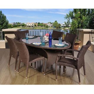 Atlantic Catania Oval 7 piece Dining Set   13476314  