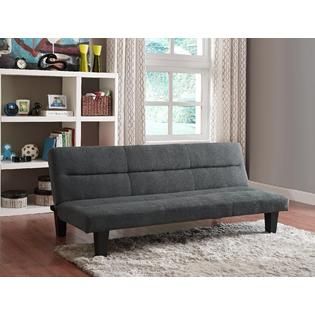 Essential Home Cruz Convertible Futon Charcoal   Home   Furniture