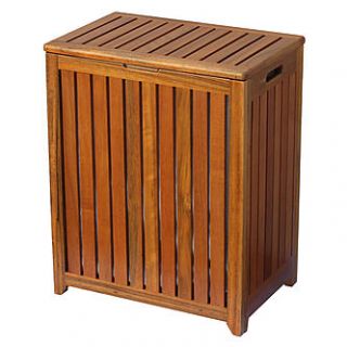 Oceanstar Solid Wood Spa Hamper   Home   Furniture   Bathroom