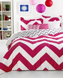 Chevron Pink 5 Piece Comforter Sets   Kids Bedding   Bed