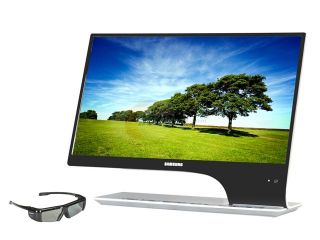 SAMSUNG S27A950D Black 27" 2ms Full HD 3D LED BackLight LCD Monitor w/ 3D glasses 300 cd/m2 DCR 1,000,000:1 (1,000:1)