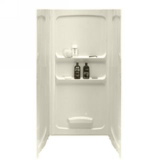 American Standard 36 in W x 36 in L x 70 in H Linen Shower Wall Surround Side and Back Panel