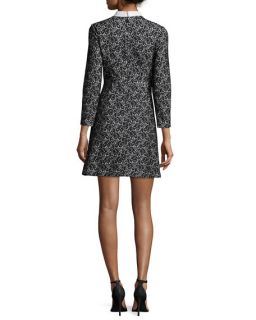 ERIN erin fetherston Mina Bow Tie Lace Cocktail Dress