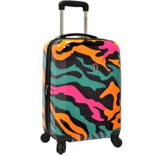 U.S. Traveler 21" Hardside Carry On Spinner Luggage, Colorful Camouflage