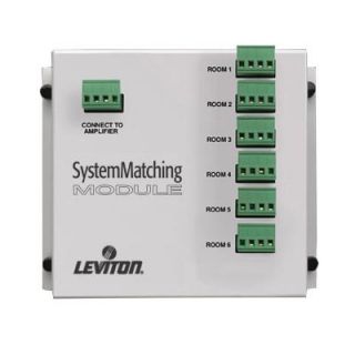 Leviton Spec Grade Sound System Matching Module with Auto Surge Technology 001 SGAMP 000