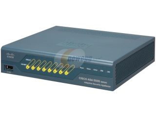 CISCO ASA5505 50 BUN K9 ASA 5505 Security Appliance 10000 Simultaneous Sessions 150 Mbps