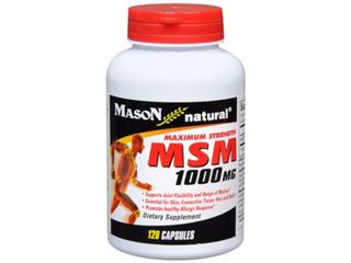 Mason Natural MSM 1000 mg Capsules Maximum Strength   120ct