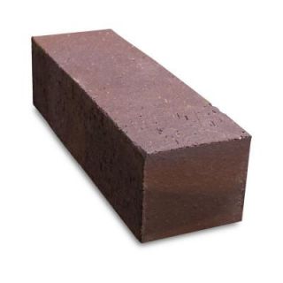 11.5 in. x 3.5 in. x 3 in. Jumbo Brown Flashed Clay Edger Brick 071900700