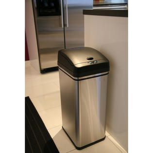 ITOUCHLESS  Deodorizer 13 Gallon Stainless Steel Automatic Touchless