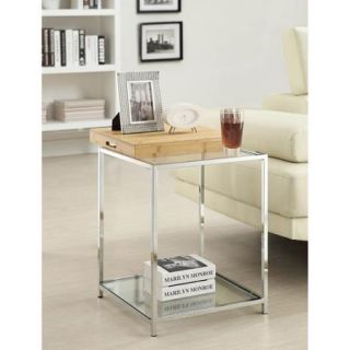 Convenience Concepts Palm Beach End Table with Tray, Multiple Finishes