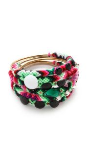 Mercedes Salazar Embellished Friendship Bangle Set