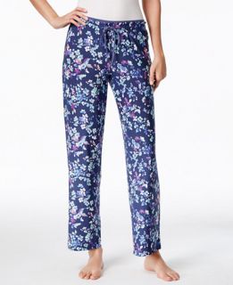 Alfani Floral Knit Pajama Pants, Only at   Bras, Panties