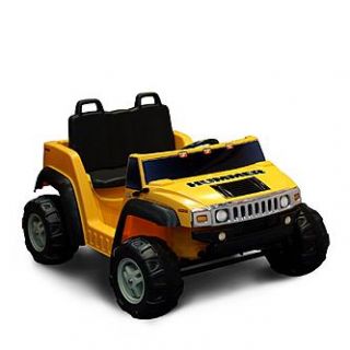 Kid Motorz Hummer H2 Two Seater in Yellow 12V