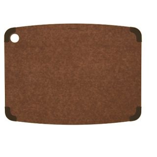 Epicurean 17.5x13 Non Slip Cutting Board   Natural Brown
