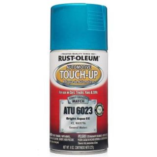 Rust Oleum Automotive 8 oz. Bright Aqua Auto Touch Up Spray (Case of 6) ATU6023