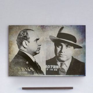 Oliver Gal Al Capone Mugshot Canvas Art Print