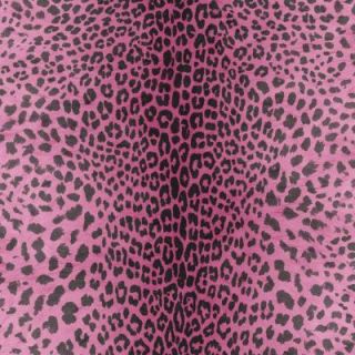 Graham & Brown 56 sq. ft. Pink Leopard Wallpaper 32 628