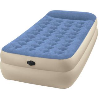 Intex Twin 18" Raised Pillow Rest Airbed Mattress
