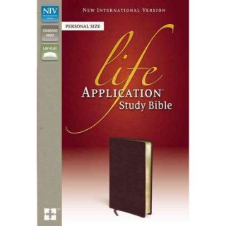 Life Application Study Bible New International Version Burgundy Bonded Leather Personal Size