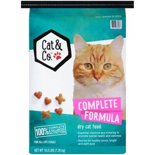Cat&Co Dry Cat Food, Complete Nutrition 16 lb   Pet Supplies   Cat