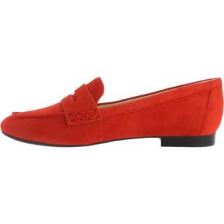 Womens Nine West Linear Red Suede   17160347   Shopping