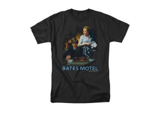Bates Motel Die Alone Mens Short Sleeve Shirt