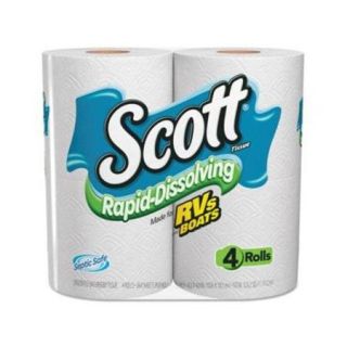 Scott Rapid Dissolving Tissue, 1 ply, 264 Sheets KCC36409