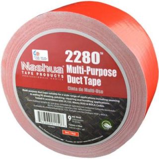 Nashua Tape 2.83 in. x 60.1 yds. 2280 Multi Purpose Red Duct Tape 1198630