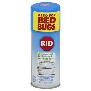 RID  Home Lice, Bedbug & Dust Mite Spray, Step 3, 5 oz (141.8 g)