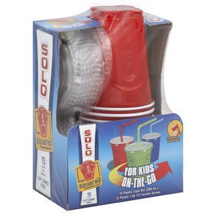 Solo Squared Cup Combo Pack, 15 count   Food & Grocery   Paper Goods