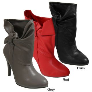 Glaze by Adi High heel Side Knot Accent Boots  ™ Shopping