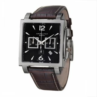 Hamilton Mens Jazz Master Stainless Steel Automatic Watch