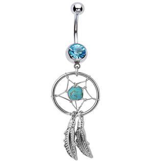 Bodi Rox Banana 14 Gauge Dream Catcher   Jewelry   Fashion Jewelry