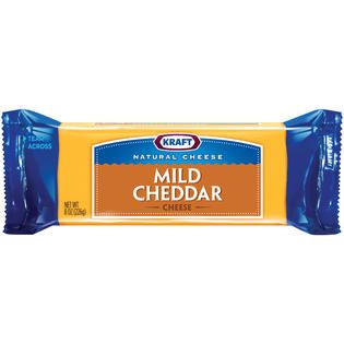 Kraft Cheddar Mild Chunk Cheese 8 OZ BRICK   Food & Grocery   Dairy