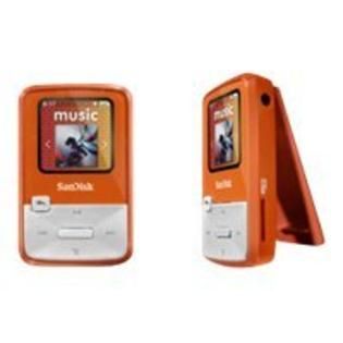 SanDisk  SANSA Clip Zip  Player, 4GB Orange