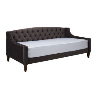 Jennifer Taylor Charcoal Twin size Tufted Sofa Bed