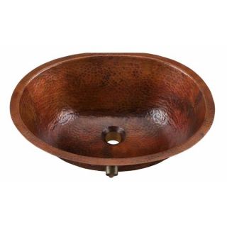 Sinkology Freud 19.25 inch Undermount Oval Handmade Pure Solid Copper