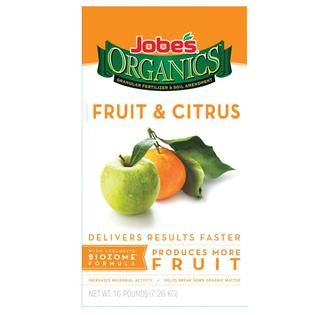 Jobes Organic Citrus Granular Fertilizer   16 pound   Lawn & Garden