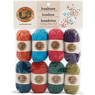 Lion Brand Bonbons Yarn 8/Pkg Celebrate   Home   Crafts & Hobbies