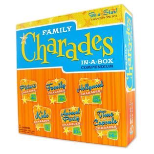 Outset Media Games Family Charades In a Box Compendium   Toys & Games