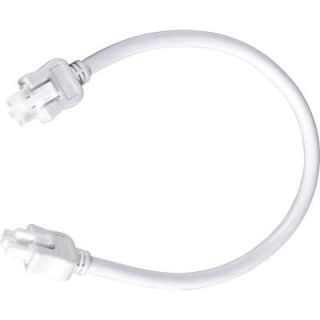 Progress Lighting Hide A Lite III White 12 In. Linking Cable P8733 30