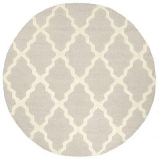 nuLOOM Trellis Tan 6 ft. x 6 ft. Round Area Rug MTVS27A 606R