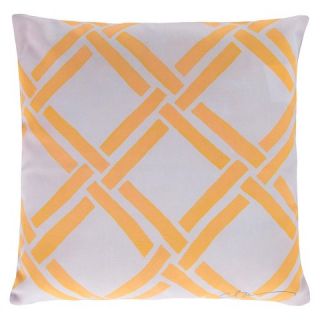 Surya Rimini Coastal Indoor/Outdoor Pillow   20 x 20   Yellow