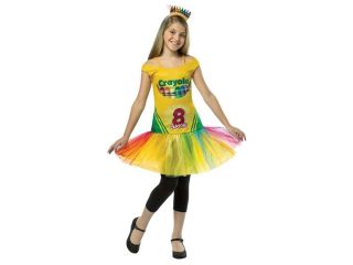 Child 7 10 Crayola? Crayon Box Dress Costume by Rasta Imposta 4526 710